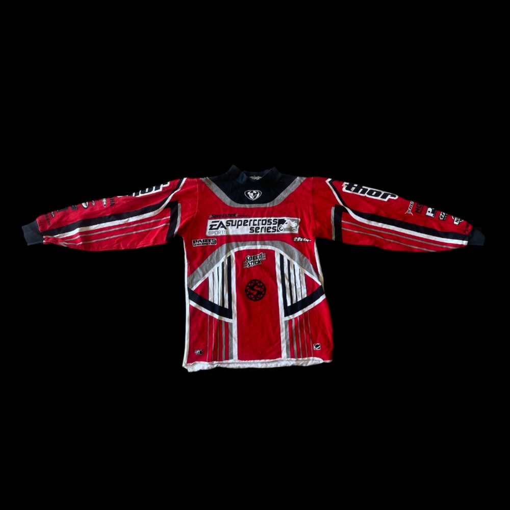 Thor Red Motocross Jersey